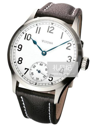 Stowa司多娃Marine classic系列Marine Original matt white arabic numerals