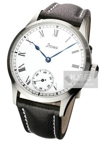 Stowa司多娃Marine classic系列Marine Original matte white roman numerals