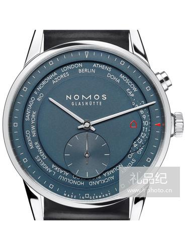 NOMOS- Zürich world time midnight blue 807 腕表