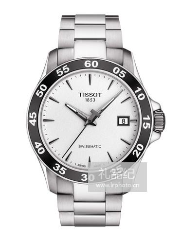 Tissot 天梭V8系列钢带自动机械男表T1064071103100