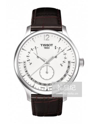 Tissot 天梭俊雅系列皮带石英男表T0636371603700