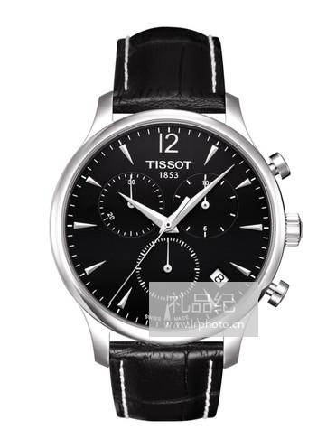 Tissot  天梭俊雅系列皮带石英男表T0636171605700