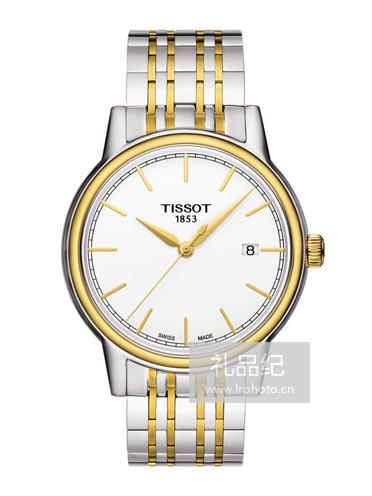 Tissot 天梭卡森系列钢带石英男表T0854102201100
