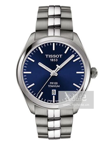 Tissot 天梭PR100系列钛金属石英男表T1014104404100