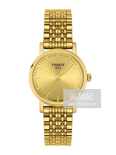 Tissot 天梭魅时系列钢带石英女表T1092103302100