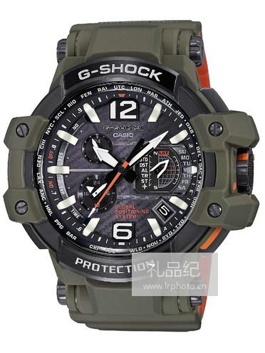 卡西欧G-SHOCK全新系列大展强悍军事风格男士腕表GW-A1100KH-3A