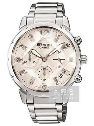 CASIO卡西欧SHEEN CHRONOGRAPH计时系列SHN-5010D-7A