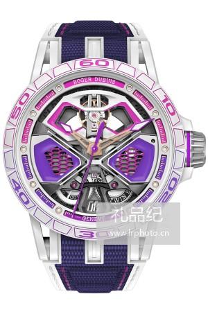 罗杰杜彼EXCALIBUR(王者系列)系列Excalibur Spider LPL限量款(紫)腕表