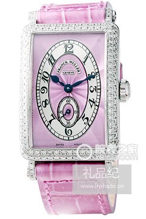 法穆兰LONG ISLAND  系列950 S6 CHR MET D 粉红色表盘腕表