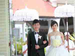巴厘岛蓝点婚礼..