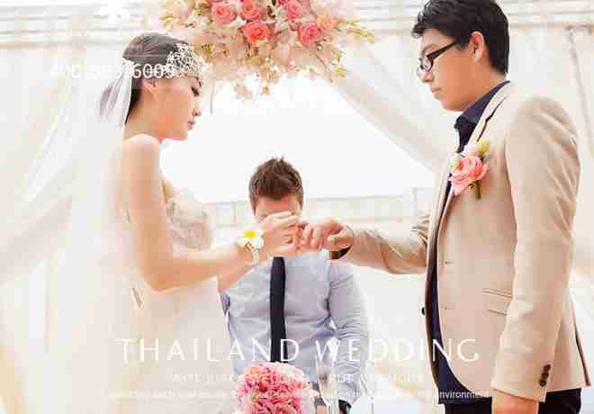 泰国普吉岛沙滩婚礼