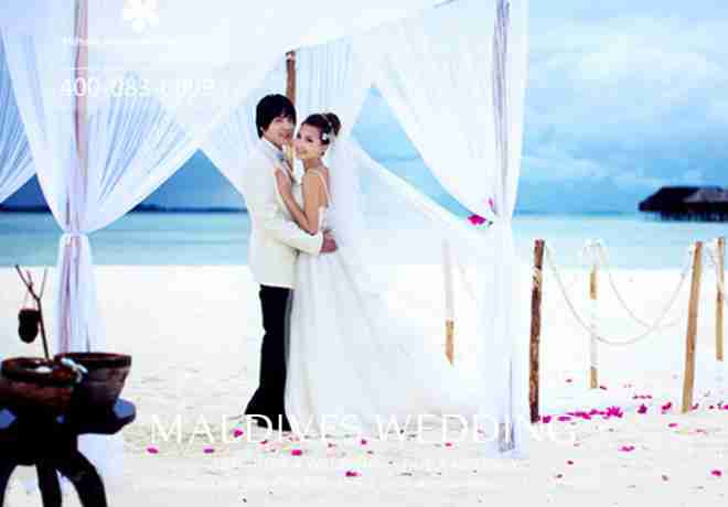 马尔代夫lux岛(原狄娃岛)婚礼