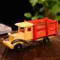 创意木质工艺品实木卡车摆件装饰品礼物古典装饰汽车